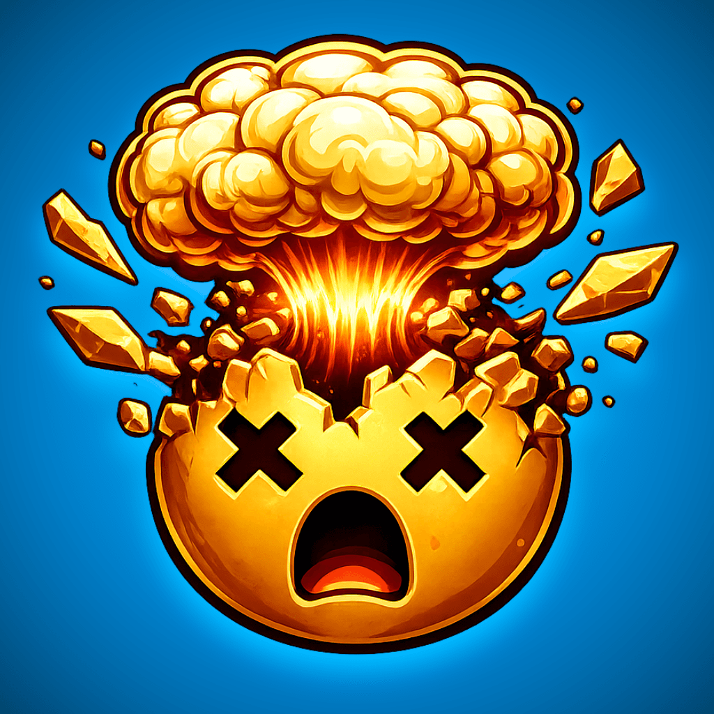 Exploding Brain app icon.